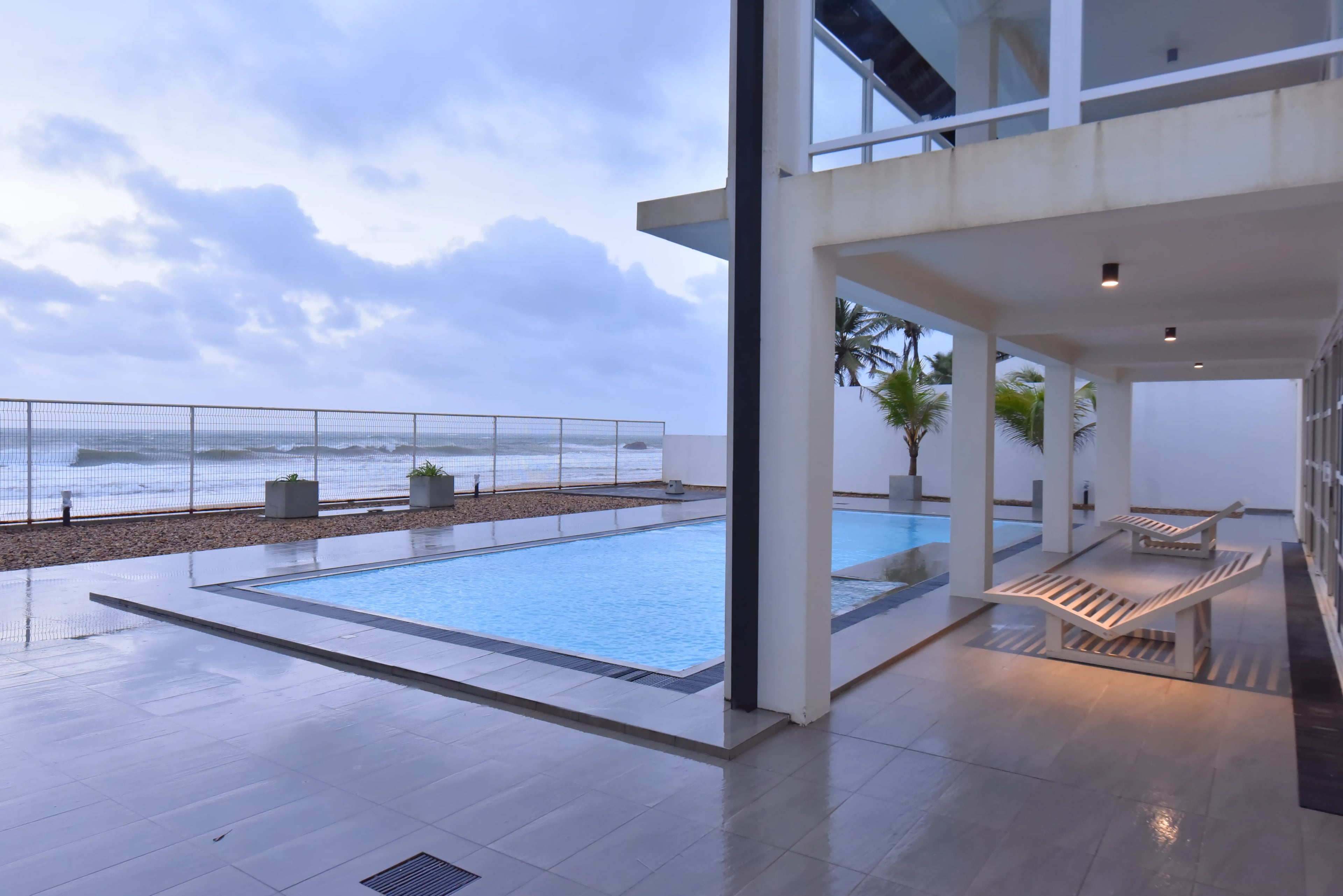 Scenic mountain landscape view