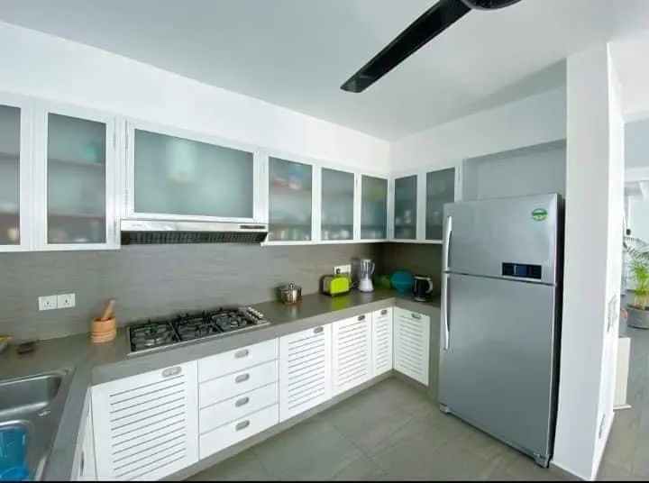 Mountain view from a window